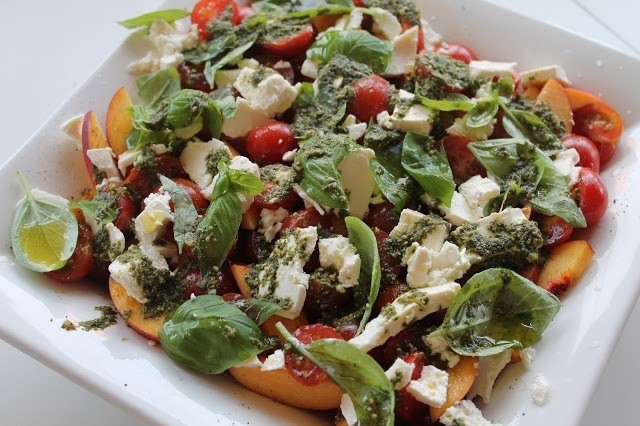 Tomatsalat med nektariner