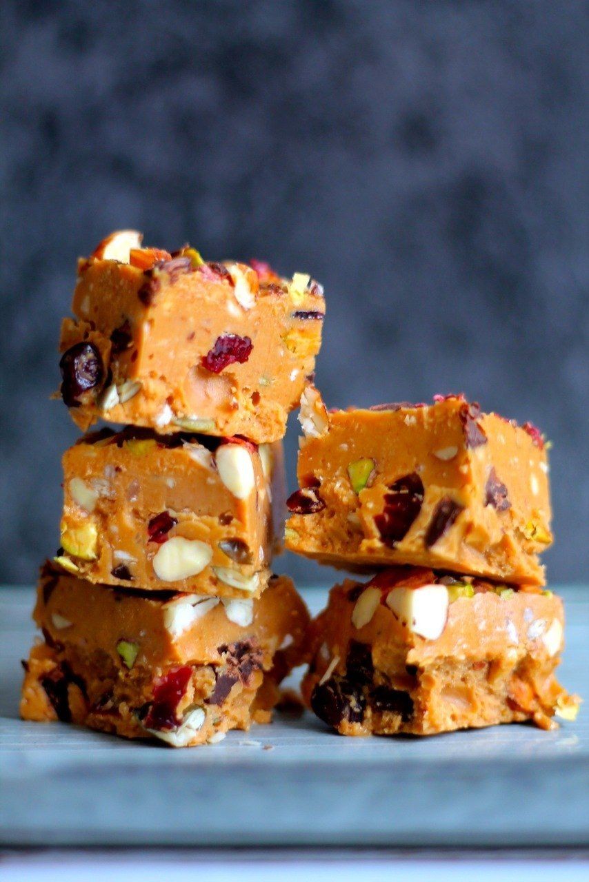 Peanutbutter fudge med knas