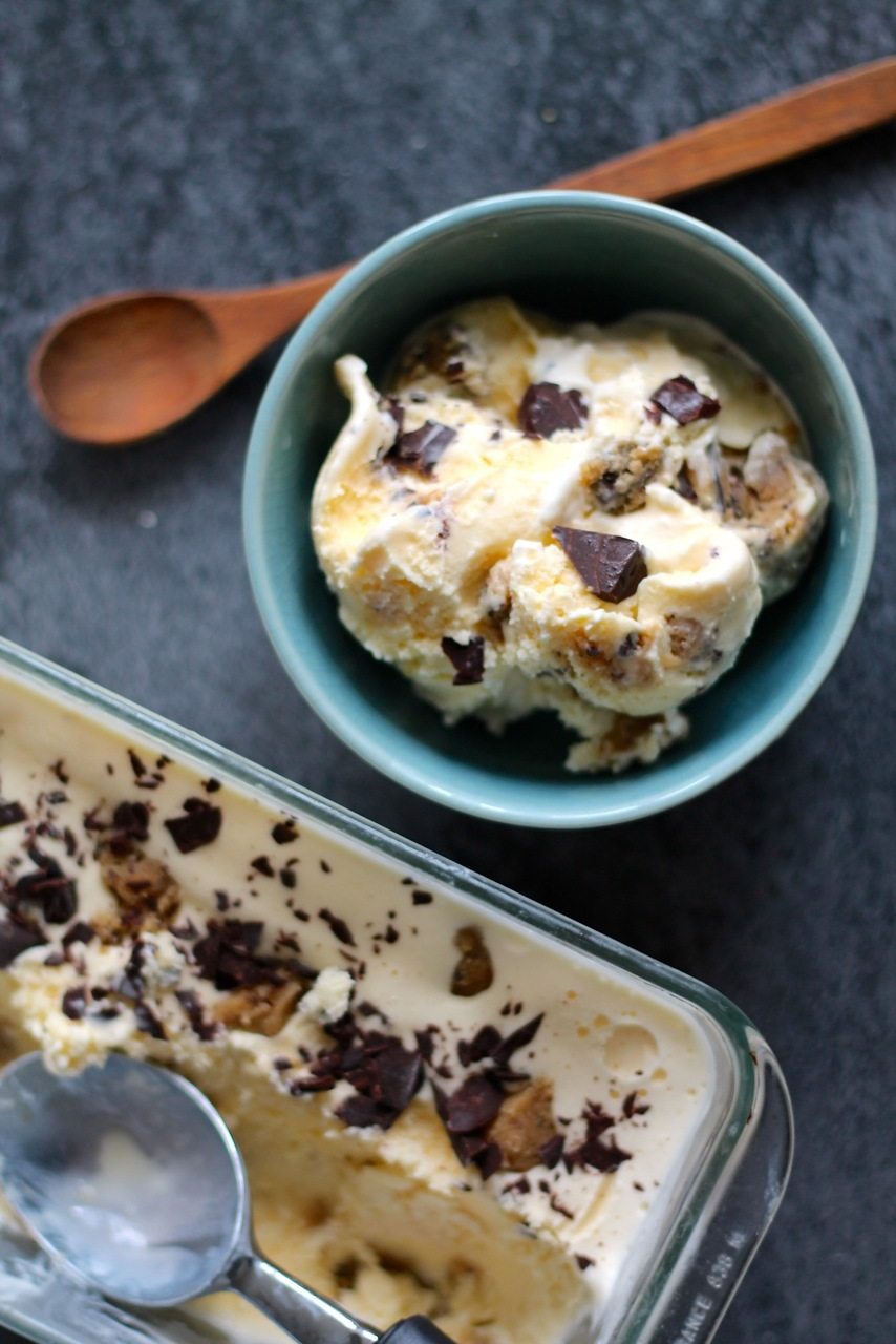 Hjemmelavet cookie dough is