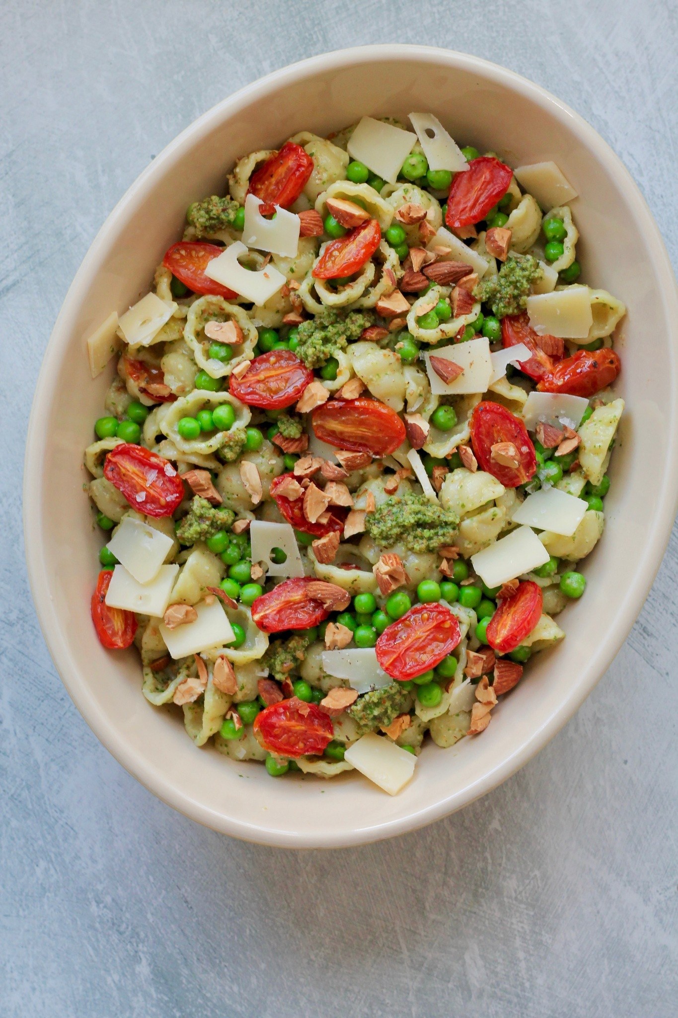 Pastasalat Med Pesto I En Opgraderet Luksus Version