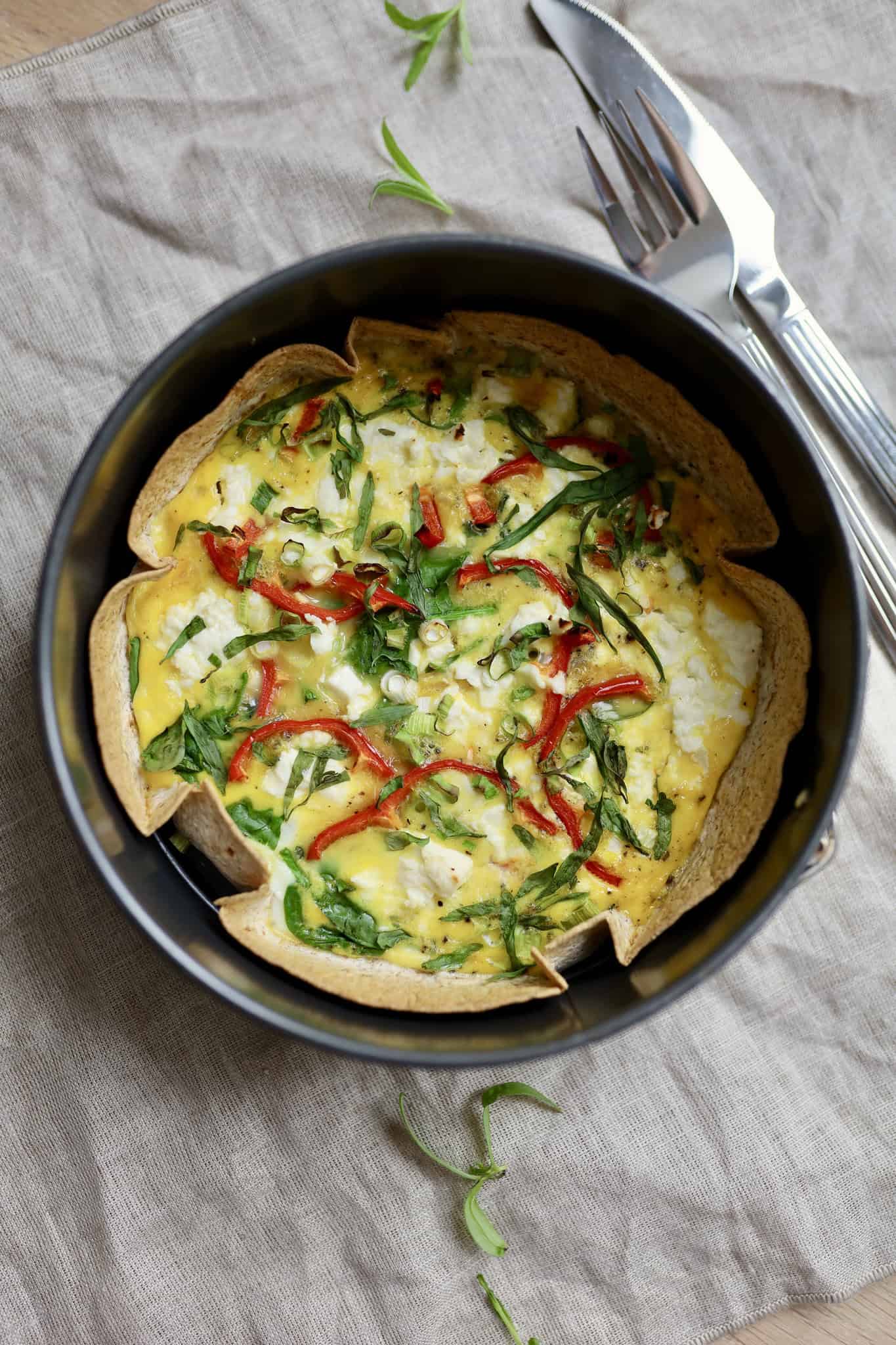 Tortilla tærte