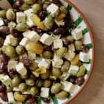 Appetizer hapser til gæster oliven ost