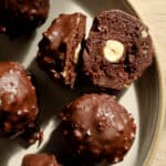 Sunde ferrero rocher - lækker sund snack med chokolade, nødder og bønner