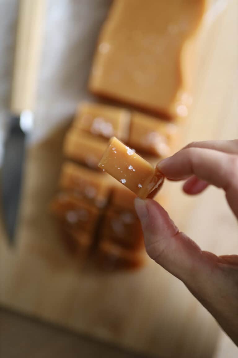 Saltkarameller opskrift