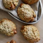 Proteinpølsehorn - sunde pølsehorn med skyr, havregryn og æg