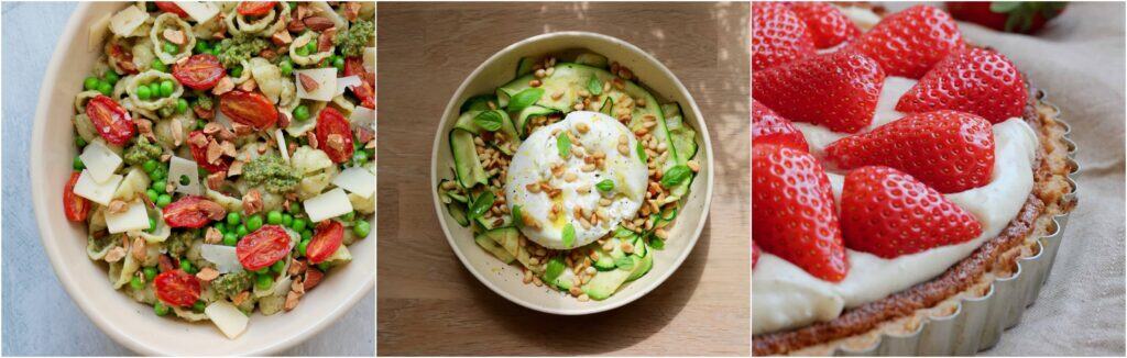 råvarer i sæson i juni