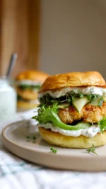 Reklame for @asc_danmark 🐟 Du skal møde min nye yndlingsburger og måske også din. Sprøde og saftige laksebøffer, tartarsauce, salat, karse og syltede agurker 🍔

Opskriften er udviklet som et samarbejde med ASC. Har du fx set, ASC-mærket før? Det er et lille blåt internationalt miljømærke for opdrættede fisk og skaldyr. Mærket fortæller, at fisken er opdrættet med hensyn til både miljø, dyrevelfærd og sociale forhold. Det gør mig mere sikker og tryg i kvaliteten 🤝🏼 

Og de her laksebøffer i burgeren er helt geniale og en skøn, anderledes måde at spise fisk. Du skal bare bruge: 
- Laks
- Salt og peber
- Æg
- Hvedemel
- Urter
- Panko
- Olie/Smør til stegning

Er du blevet sulten? Haps hele opskriften på anna-mad.dk ✨ 

#annamad #asc #laks #fisk #fiskeburger #lakseburger #tartarsauce #aftensmad #hverdagsmad #gæstemad #burger #fishburger #salmonburger #deldinmad #madinspiration
